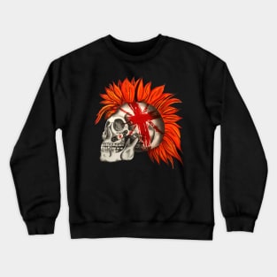 Punk Rock Skull Crewneck Sweatshirt